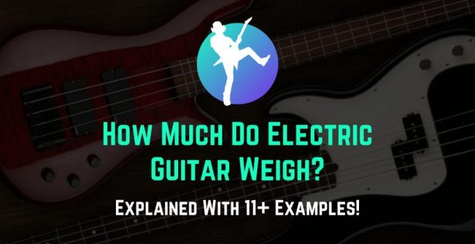 how much do electric guitar weigh