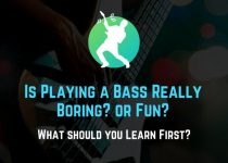 is bass guitar boring