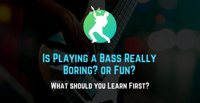 is bass guitar boring