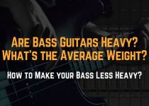 are bass guitars heavy