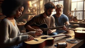 Start Playing Guitar Today - Free Tutorials & Guides | ScoreGuitar.com 1 How to String Guitar: Perfect Technique for Any Guitar Type
