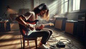 Electric Guitar Direct to Headphones: Silent Shredding