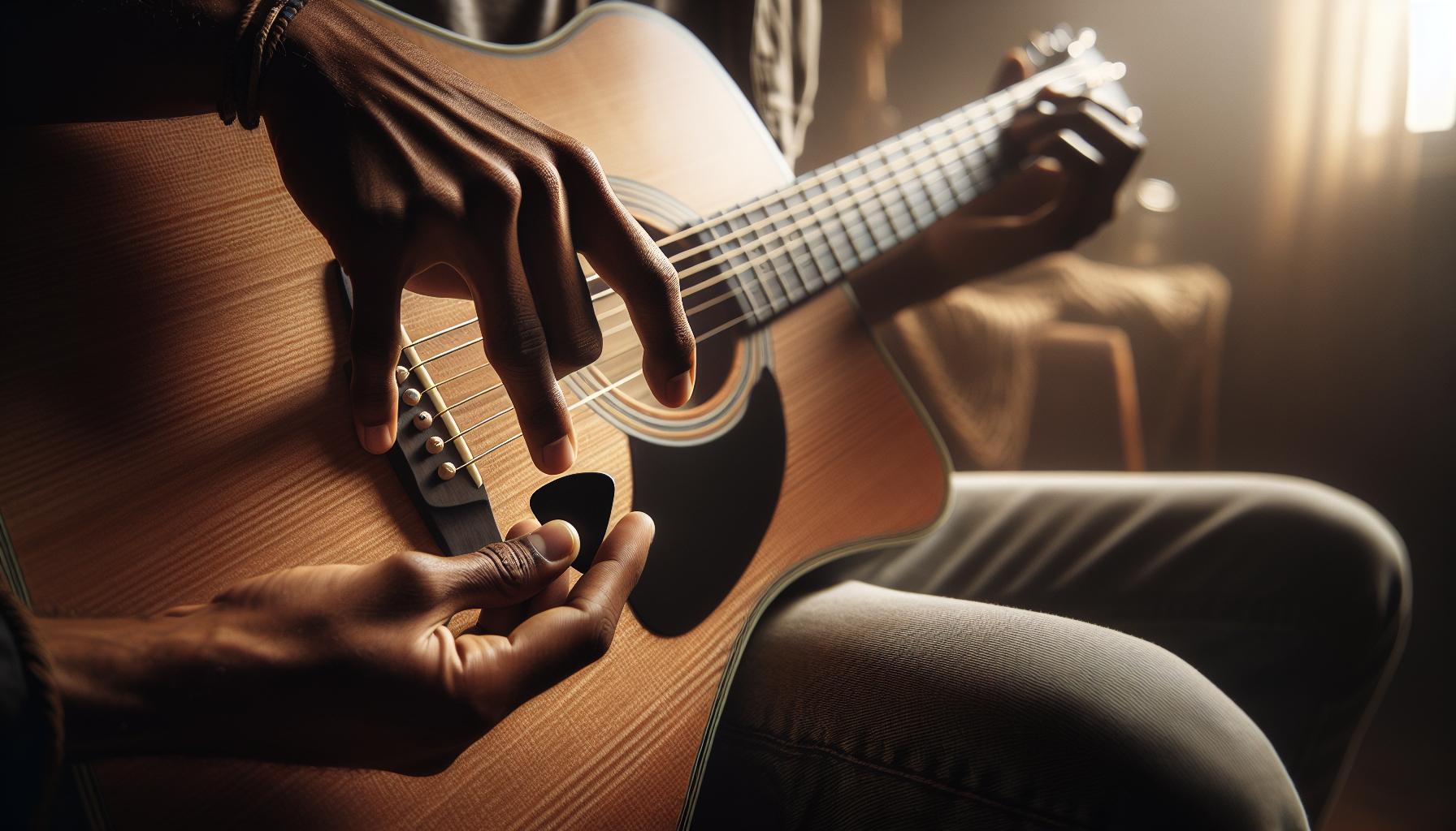 How Holding Your Pick Affects Tone and Technique