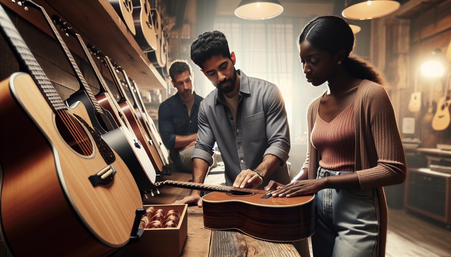 Choosing the Right Acoustic Guitar Strings for Fingerpicking