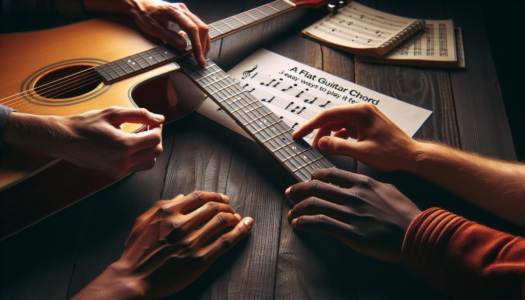 A Flat Guitar Chord: 3 Easy Ways to Play It Perfectly